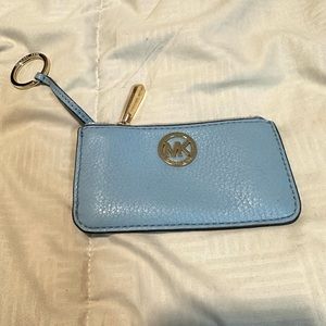 Michael Kors Blue Coin Wallet